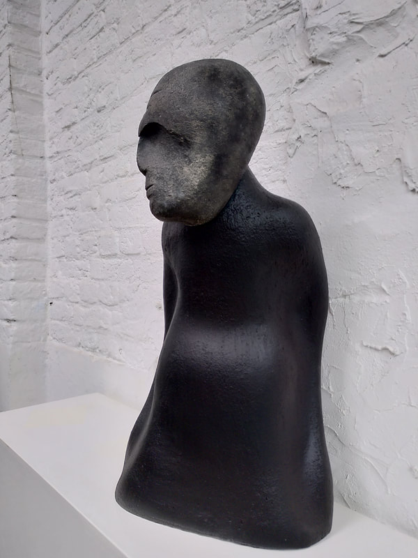 machiel zwart machielzwart kunstenaar elst arnhem nijmegen emotie  lichaamshouding masker torso mat man vrouw