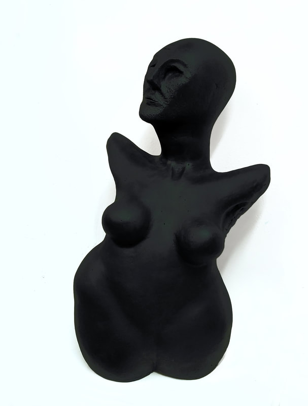 zwart  machielzwart machiel kunstenaar elst arnhem nijmegen emotie  lichaamshouding torso mat 